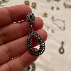 Sparkle and Shine Earrings - Black
